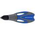 U.S. Divers Cozumel Seabreeze Adult Snorkeling Combo Set with Adjustable Mask, Snorkel, Large Fins (9.5 - 11.5), and Travel Bag, Electric Blue