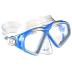 U.S. Divers Cozumel Seabreeze Adult Snorkeling Combo Set with Adjustable Mask, Snorkel, Large Fins (9.5 - 11.5), and Travel Bag, Electric Blue