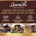 Chocolate Biscotti Gift Basket, 24 Gourmet Chocolate Cookies Gift Box, Gifts for Food Delivery Ideas for Women Men Grandma Teachers