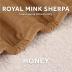 Sunbeam Royal Mink Sherpa Honey Heated Personal Throw / Blanket, Cozy-Warm, Adjustable Heat Settings