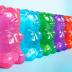 Gummygoods Squeezable Gummy Bear Night Light - Rechargeable, Portable, Squishy Lamp, 60-Min Sleep Timer - Ideal for Kids, Baby Nursery, Adults and Dorm Rooms - (Purple)
