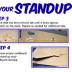 Cardboard People Buddy The Elf Excited Life Size Cardboard Cutout Standup - Elf (2003 Film)