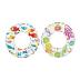 Intex - Recreation Lively Print Swim Ring, Summer Fun (Pack of 2 Assorted)