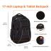 Amazon Basics Laptop Backpack Fits Up to 17-Inch Laptops, Black