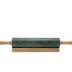Fox Run Marble Rolling Pin and Base, Green 2.5 x 18 x 3 inches