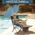 Sport-Brella Beach Chair with UPF 50+ Adjustable Umbrella
