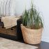 Deco 79 Seagrass Storage Large Woven Basket Organizer with Ring Handles, 20" x 18" x 19", Brown