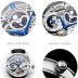 Stuhrling Original Legacy Men's Automatic Watch Stainless Steel 46 MM Case Genuine Leather Strap Watch Black