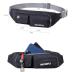 WATERFLY Fanny Pack for Women Men Water Resistant Small Waist Pouch Slim Belt Bag with 4 Pockets Lightweight Crossbody Chest Bag Fit All Phones, 11.02 x 2.1 x 4.3 inch