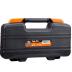 CARTMAN 39 Piece Tool Set General Household Hand Kit with Plastic Toolbox Storage Case Orange