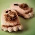 Ibeauti Womens Furry Monster Adventure Slippers, Comfortable Novelty Warm Winter Hobbit Feet Costume Slippers for Teens Adults