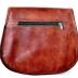Firu-Handmade 13 inch Women Vintage Style Genuine Brown Leather Crossbody Shoulder Bag Handmade Purse