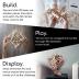 Intrism Pro - 3D Puzzles for Adults, Wooden Marble Maze Kit to Build, Play, & Display, 8" Cube, DIY Crafts for Teens, Brain Teaser Puzzles, 217 Pieces of Laser-Cut Wood