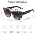 SOJOS Retro Small Vintage Cat Eye Sunglasses for Women Cute Fashion UV400 Sunnies SJ2939