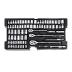WORKPRO 408-Piece Mechanics Tool Set, General Household Home Repair Tool Kit with 3-Drawer Heavy Duty Metal Box, Hand Tool Kit Set 1 Pack