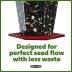 Pennington Songbird Lantern Bird Feeder, Red, 8 inches high 6 inches wide at top, (100511311)