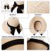 Comhats Sun Hat for Womens Floppy Summer Beach Straw Hats Accessories Wide Brim SPF 50 55-64CM