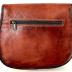 Firu-Handmade Women Vintage Style Genuine Leather Crossbody Shoulder Bag Satchel ladies Purse Saddle Bag Crossover Bags for Women Travel