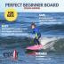 Rock-It 4'10" CHUB Soft Top Surfboard, Kids Surfboard, Mini Surfboard, Innovative Design Easy to Paddle and Maneuverable Small Surfboard and Beginner Surfboard