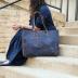 KomalC Leather Tote Bag for Women Purse Satchel Travel Bag shopping Carry Messenger Multipurpose Handbag (15 INCH, Buffalo Distressed Tan)