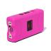 VIPERTEK VTS-880 Mini Stun Gun Rechargeable with LED Flashlight, Pink