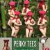 O'RINN GOLF Perky Tees Funny Golf Gifts for Men Golfers - 6 Pack 3" Ms. Perky Redhead Pin Up Girl Funny Golf Tees for Men | Funny Gifts for Men at Christmas, Groomsman or White Elephant Gifts