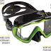 Cressi Panoramic Wide View Mask & Dry Snorkel for Snorkeling, Scuba Diving. Pano 3 + Supernova Dry: Designed in Italy
