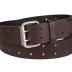 Dickies Men's Leather Double Prong Belt, Brown, 36