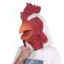Lubber Latex Rooster Animal Head Mask For Halloweem Costume Cosplay