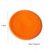 Kids Flying Disc Toy Outdoor Playing Lawn Game Disk Flyer for Kindergarten Teaching Soft Silicone Colorful 6 Pack Bulk Set…