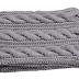 NEOSAN Womens Thick Ribbed Knit Winter Infinity Circle Loop Scarf Twist Grey