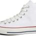 Converse White High Top All Stars for Women and Men - Classic White Shoes for Women and Men | Timeless All Stars Design | High Top Shoes for Men and Women