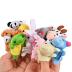 Acekid 10pcs Soft Plush Animal Finger Puppets Set Baby Story Time Velvet Animal Style for Toddlers