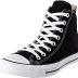 Converse Unisex Chuck Taylor All Star High Top (5 Men 7 Women, Black)