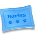 Custom Catch Personalized Dog Mat - Gift for Crate Cushion, Puppy Sleeping Blanket, Kennel Bed Pad - Small - S - Gray, Purple, Blue, Maroon, Beige