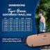 Wave Tribe Tiger Queen Surfboard Travel Bag with Wheels - Hemp Surfboard Bag, Perfect for Surfers, Fits 3-4 Boards, YKK Zipper, 10mm Padding, Extra Protection, Pro Quiver Style (6'7, 7'6, 8'6, 9'6)