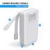 LumiLux Toilet Light with Motion Detection Sensor - 16-Color LED Bathroom Toilet Bowl Light (White)