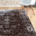 Unique Loom Sofia Collection Area Rug - Casino (5' 1" x 8' Rectangle, Black/ Ivory)