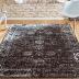 Unique Loom Sofia Collection Area Rug - Casino (5' 1" x 8' Rectangle, Black/ Ivory)