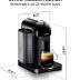 Nespresso Vertuo Coffee and Espresso Maker by Breville, Black
