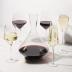 Viski Raye Bordeaux Wine Glasses & Decanter Set - Premium Crystal Clear Glass, Modern, Stemmed, Flat Bottom, Red Wine Gift - Set of 3 , 16 oz and 30 oz