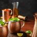Moscow Mule Copper Mugs Set of 2 Large 16 oz - 100% Pure Copper Cocktail Mugs Gift Box Moscow Mule Cups Set - Premium Copper Cups