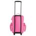 Lillian Vernon Personalized Rolling Luggage for Kids – Pink Polka Dot Design, 6” x 15.5" x 23"H