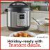 Instant Pot Duo Plus 9-in-1 Electric Pressure Cooker, Slow Cooker, Rice Cooker, Steamer, Sauté, Yogurt Maker, Warmer & Sterilizer, Includes App With Over 800 Recipes, Stainless Steel, 6 Quart