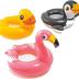 Intex, 43234-2327 3 Pack 59220EP - Animal Head Split Ring Pool Floats Bundle includes Frog, Duck, Penguin, Giraffe, Frog, Penguin