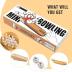 3 otters Mini Bowling Set, Wooden Tabletop Bowling Game Desk Toys Desktop Bowling Home Bowling Alleys, Desk Gifts for Coworkers, Fun Gag Gifts
