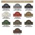 Whitehall™ Personalized Cast Metal Address Plaque with Arch Top. Made in the USA. BEWARE OF IMPORT IMITATIONS. Display Your Address and Street Name. Custom House Number Sign. Wall Mounted Sign.