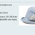 CACUSS Women's Foldable Floral Bucket Hat Rolled Brim with Bowknot