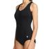 BALEAF Women's Racerback Athletic One Piece Modest Bathing Suit