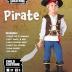 Spooktacular Creations Halloween Pirate Costume Kids, Blue Boys Pirate Costume Set, Pirate Accessories Costume for Toddler Dress-Up, Themed Party (Small 5-7)